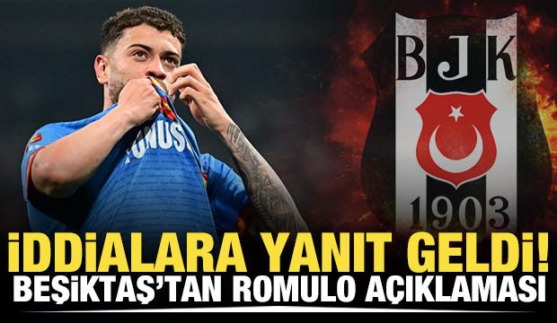 Beşiktaş'tan Romulo açıklaması