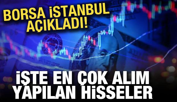Borsada nisan ayının en çok alınan ve satılan hisseleri açıklandı