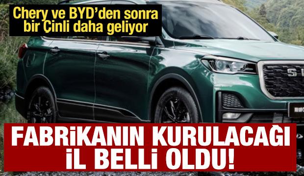 Chery ve BYD’den sonra bir Çinli daha Türkiye’de fabrika kuruyor: Eskişehir'e kurulacak