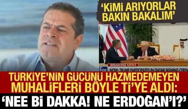 Cüneyt Özdemir'den, Türkiye'nin gücünü kabullenemeyen muhaliflere eleştiri