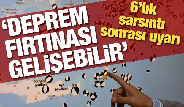Datça’daki 6'lık sarsıntı sonrası tedirgin eden uyarı: ‘Deprem fırtınası gelişebilir’
