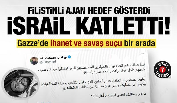 Filistinli ajan hedef gösterdi, İsrail katletti! Gazze’de 215. gazeteci katliamı