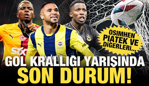 Gol Krallığı yarışında son durum: Osimhen, Piatek ve diğerleri...