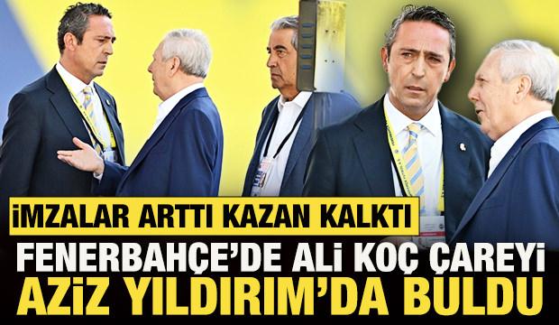 İmzalar arttı kazan da kalktı! Ali Koç çareyi Aziz Yıldırım'da buldu