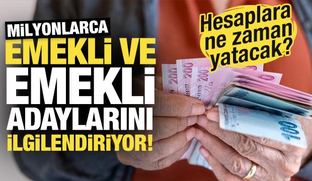 Milyonlarca emekli ve emekli adaylarını ilgilendiriyor! İkramiye için son iki hafta!