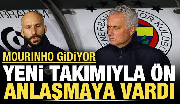 Mourinho gidiyor: Yeni takımıyla ön anlaşmaya vardı
