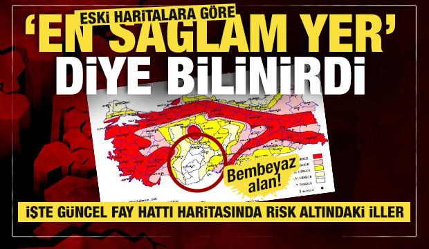 MTA güncel haritayı paylaştı! İşte AFAD deprem riski listesi