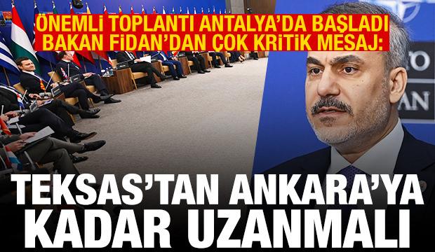 NATO zirvesi başladı! Bakan Fidan'dan açıklama