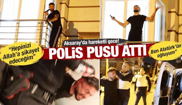 Oyuncak tabancayla polisi alarma geçiren şahıs pusu ile etkisiz hale getirildi