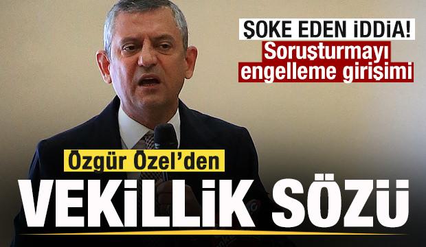 'Özgür Özel' iddiası: Susarsanız sizi vekil yaparım