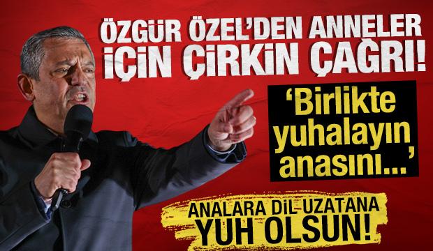 Özgür Özel, Nureddin Yıldız'ı yuhalattı: Birlikte yuhalayın anasını...