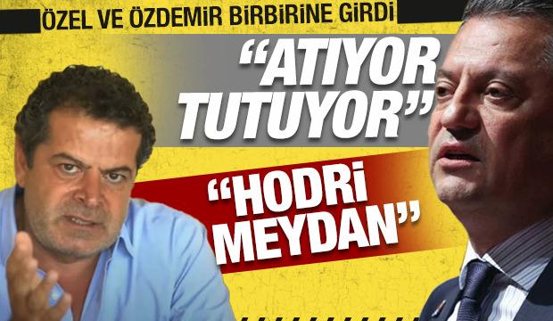 Özgür Özel'in, 'Atıyor tutuyor' dediği Cüneyt Özdemir'den sert tepki: 'Hodri meydan'