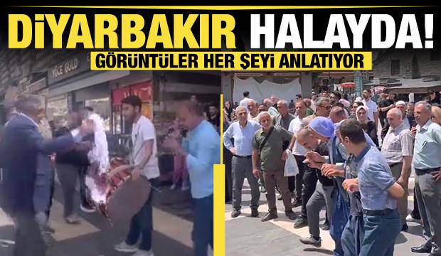 PKK'nın feshi Diyarbakır sokakların davul zurna ile kutlandı