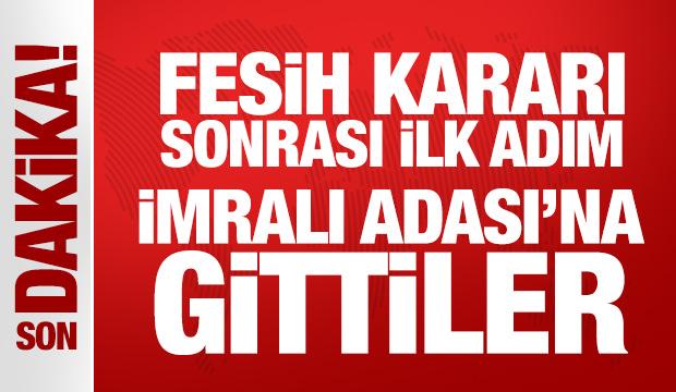 Son Dakika: DEM Parti heyeti İmralı Adası'na gitti!