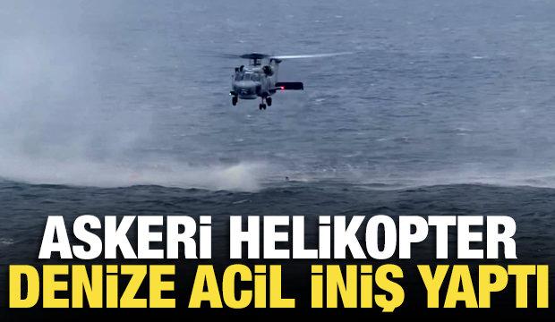 SON DAKİKA: MSB duyurdu! Antalya'da bir askeri helikopter denize acil iniş yaptı