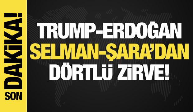 Son dakika... Şara-Trump arasında tarihi görüşme! Erdoğan'dan flaş açıklama! 
