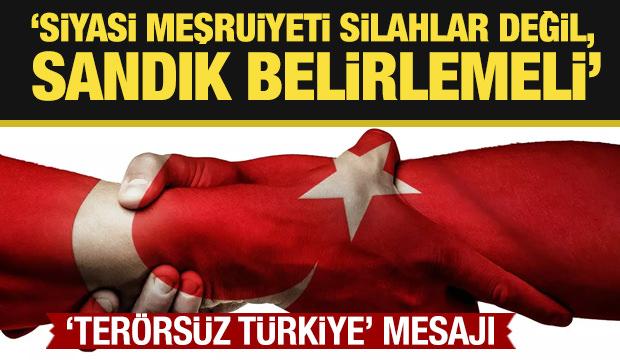 Terörsüz Türkiye: Devlet aklı ve normalle buluşma