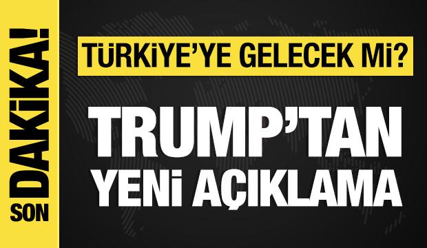 Trump'tan yeni açıklama: Gideceğim yer belli değil!