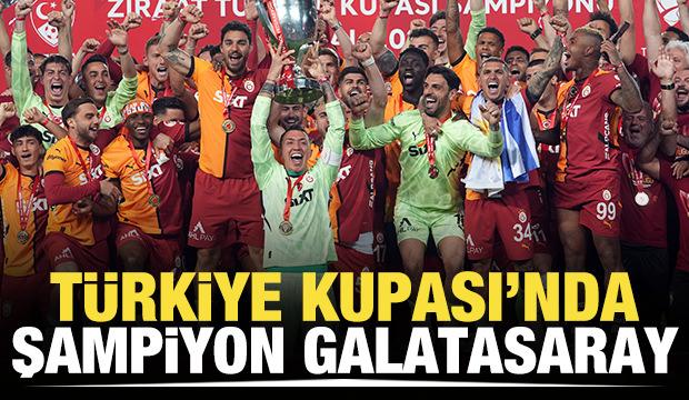 Türkiye Kupası'nda şampiyon Galatasaray