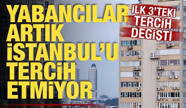 Yabancılar artık İstanbul'u tercih etmiyor! İlk 3'teki tercih değişti