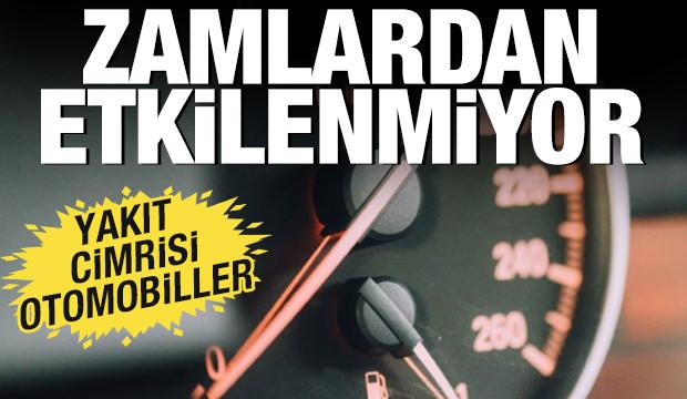 Zamlardan etkilenmeyen yakıt cimrisi otomobiller