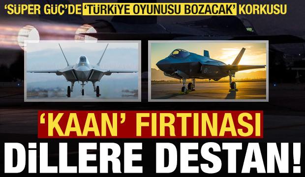 ABD'de 'KAAN' fırtınası! 'Türk jeti oyunu bozacak' korkusu...