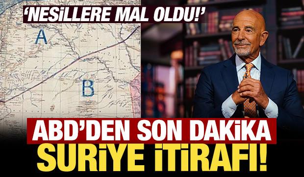 ABD'den son dakika Suriye itirafı: Nesillere mal oldu!