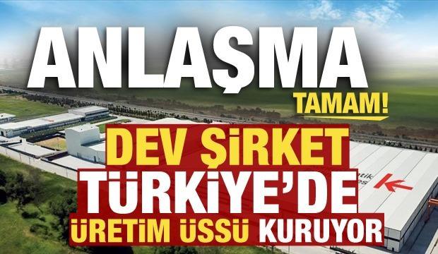 Anlaşma tamam! ABD'li dev şirket pil hücrelerini Türkiye'de üretecek