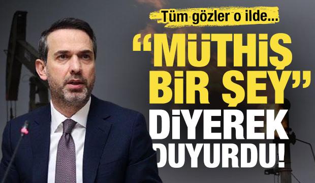 Bakan Bayraktar 'Müthiş bir şey' diyerek duyurdu! 6.1 milyon varil değerinde...