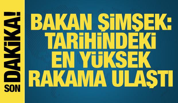 Bakan Şimşek: Eximbank tarihindeki en yüksek sendikasyon kredisini sağlandı