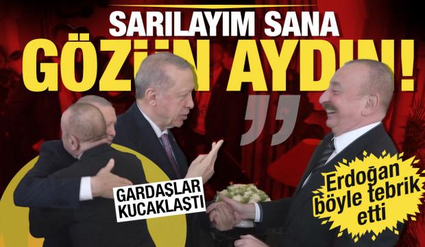 Cumhurbaşkanı Erdoğan'dan Macaristan'da Aliyev ile sıcak sohbet