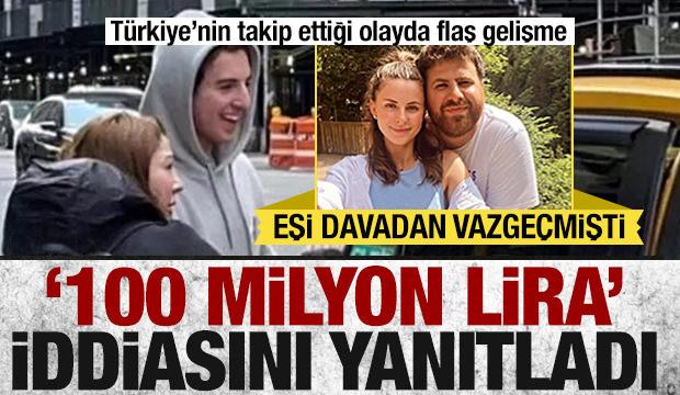 Davadan vazgeçmişti: Oğuz Murat Aci'nin eşi 100 milyon lira iddiası soruldu
