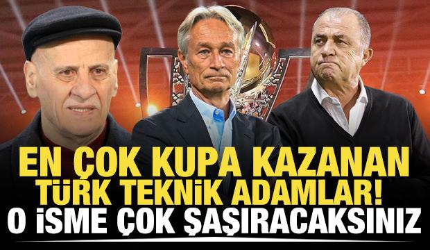 En çok kupa kazanan Türk hocalar! O isme çok şaşıracaksınız