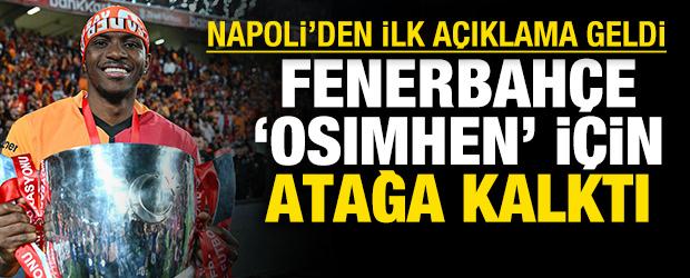 Fenerbahçe Osimhen için harekete geçti: Napoli'den ilk açıklama