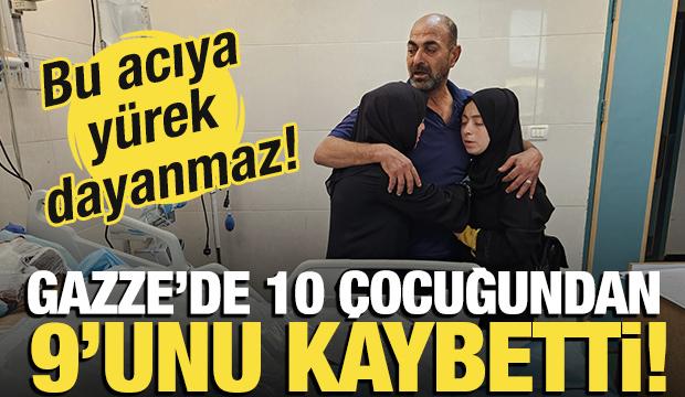 Filistinli kadın doktor, İsrail saldırısında 10 çocuğundan 9'unu kaybetti