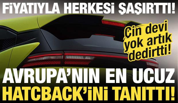 Fiyatıyla herkesi şaşırttı! BYD, Avrupa'nın en ucuz Hactback'ini tanıttı!