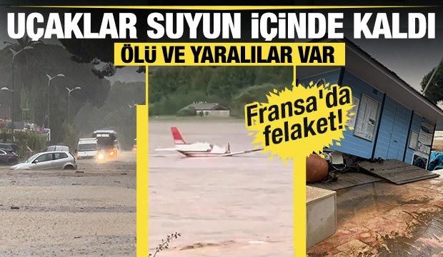 Fransa'da yaşanan fırtınanın bilançosu ağır oldu! Sosyal hayatı felç etti...