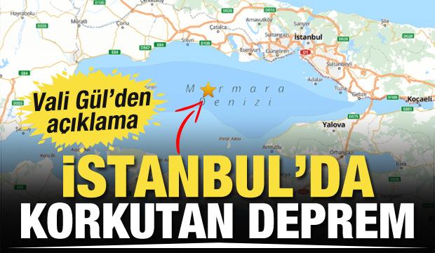 İstanbul'da 4 büyüklüğünde deprem