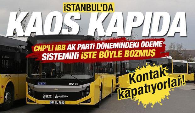 İstanbul'da otobüs kaosu kapıda! İşte CHP'nin bozduğu AK Parti dönemindeki ödeme sistemi