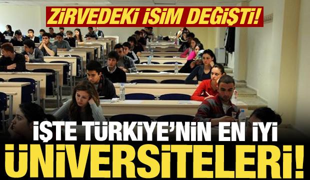 İşte Türkiye'nin en iyi devlet üniversiteleri: Sıralama belli oldu! 