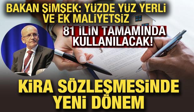 Kira sözleşmelerinde e-Devlet dönemi! Bakan Şimşek: Ek maliyete katlanmaya gerek olmayacak