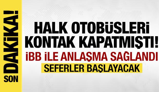 Kontak kapatmışlardı: Anlaşma sağlandı, seferler devam ediyor!
