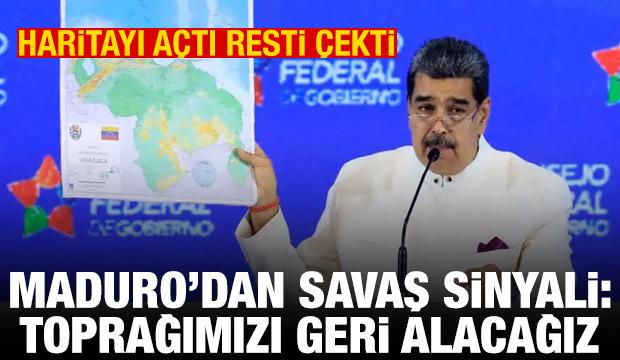 Maduro: Esequibo'yu geri alacağız