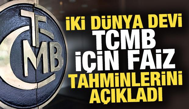 Morgan Stanley ve Goldman Sachs TCMB için faiz tahminlerini açıkladı