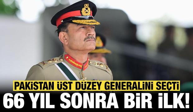 Pakistan, en üst düzey generalini seçti: 66 yıl sonra bir ilk!