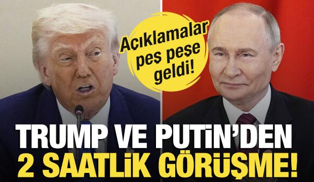 Putin ile Trump telefonda görüştü: İlk açıklama geldi