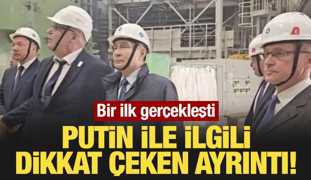 Putin ilk kez böyle ortaya çıktı!