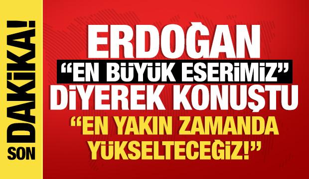 Erdoğan: Terörsüz Türkiye'yi yakın zamanda sağlam bir temel üzerinde yükselteceğiz!
