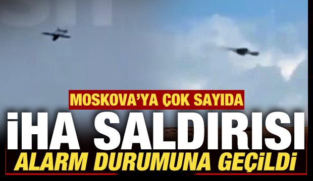 Son dakika: Moskova'ya çok sayıda İHA saldırısı! Uçuşlar durduruldu