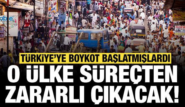 Türkiye'ye boykot başlatan ülke çok zararlı çıkacak: Detaylar ortaya çıktı!